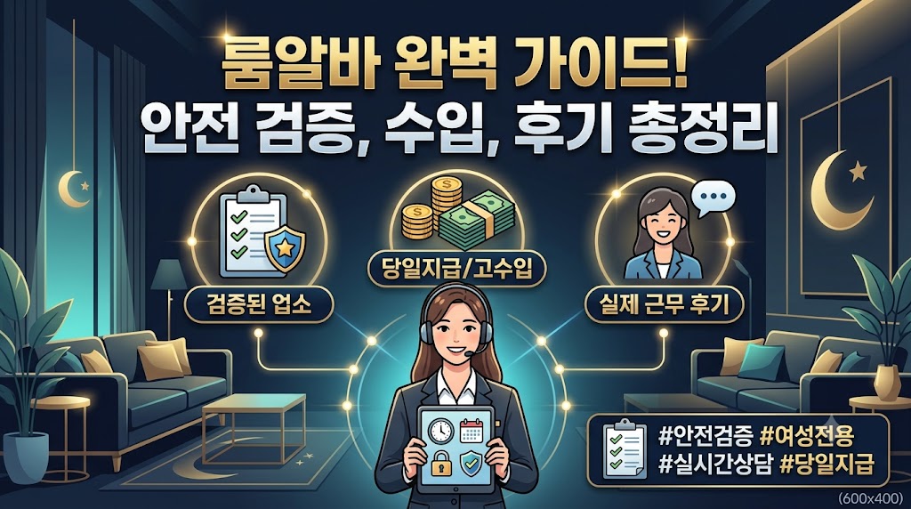 룸알바 유흥알바